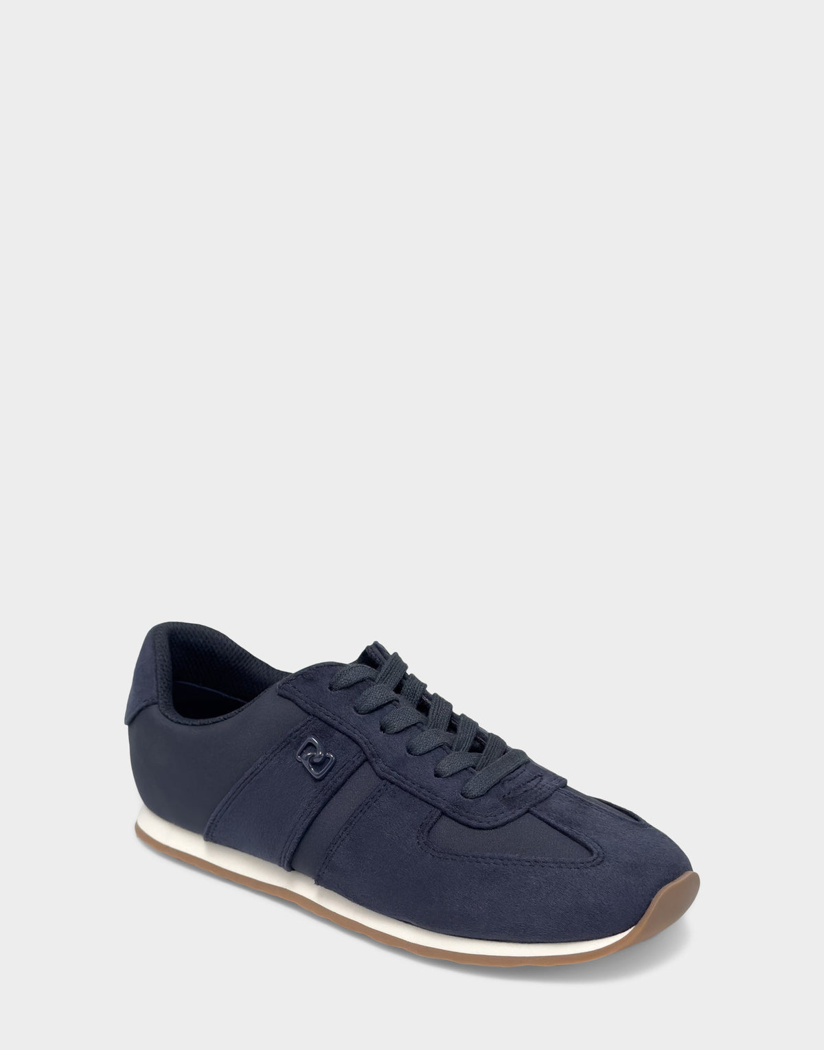 Comfortable Women's Lace Up Sneaker In Navy Faux Suede | Aerosoles Shoes