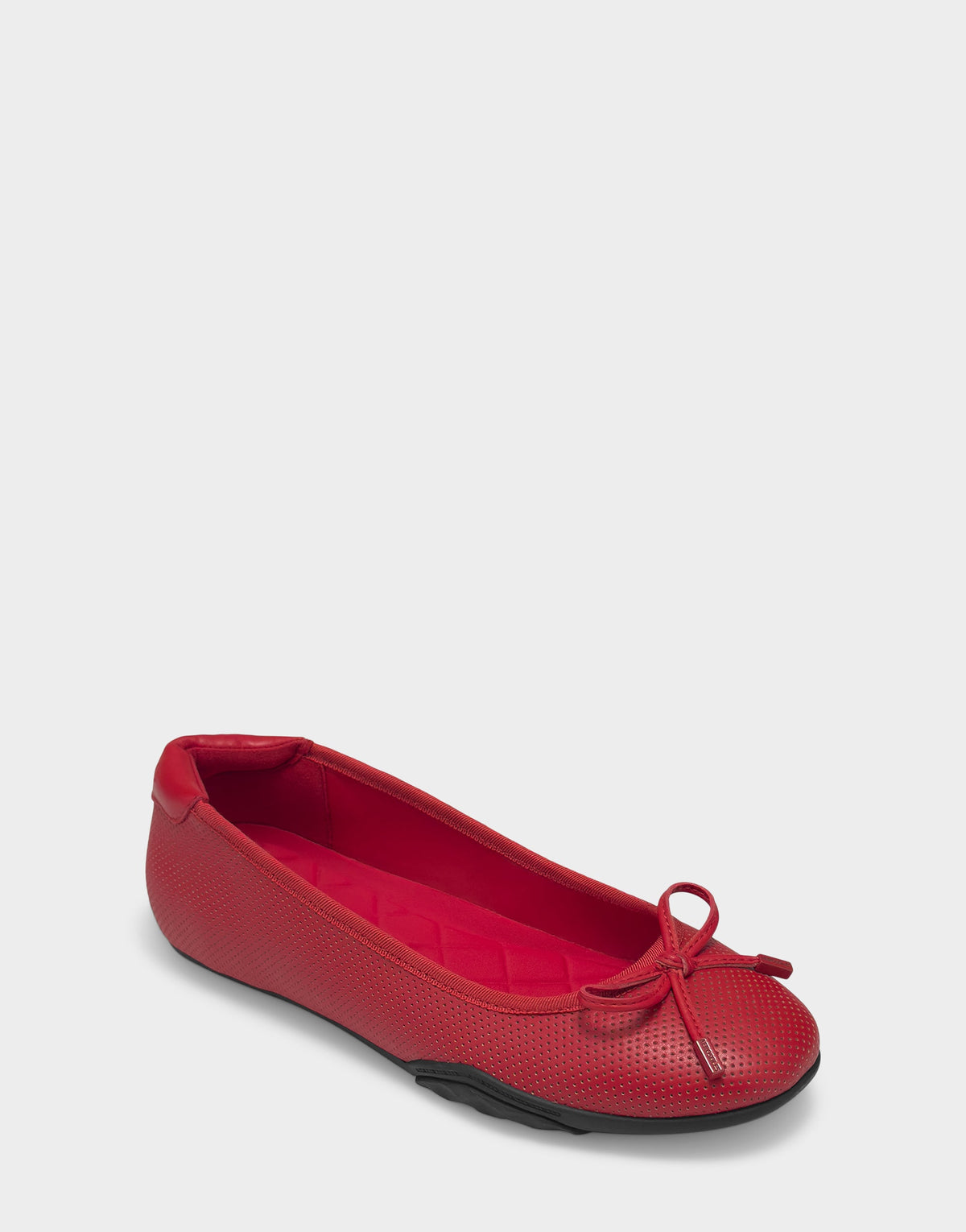 Comfortable Women's Sneakerina Flat In Red Faux Leather | Aerosoles Shoes
