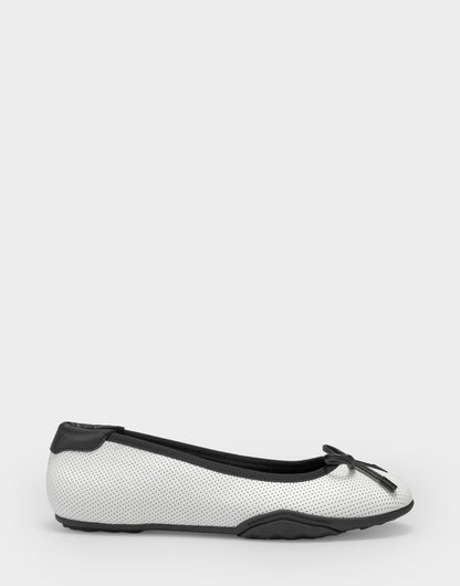 Comfortable Women's Sneakerina In White Faux Leather | Aerosoles Shoes