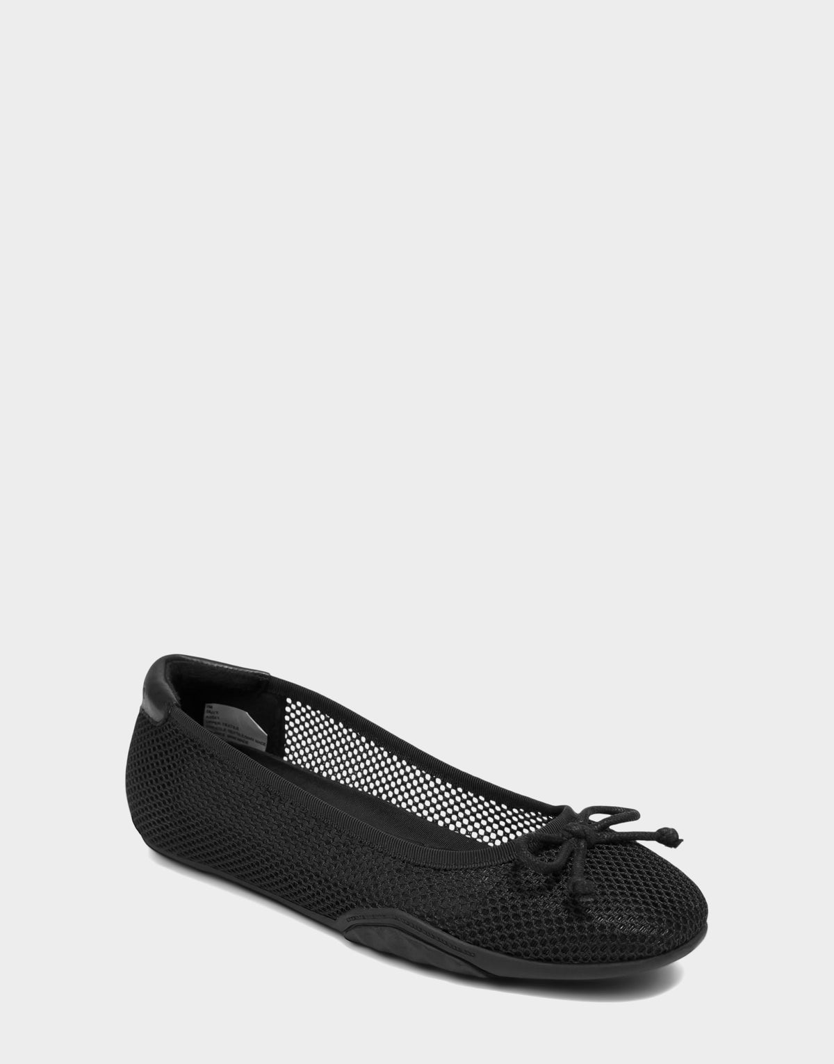Comfortable Women's Sneakerina in Black Mesh | Aerosoles Shoes
