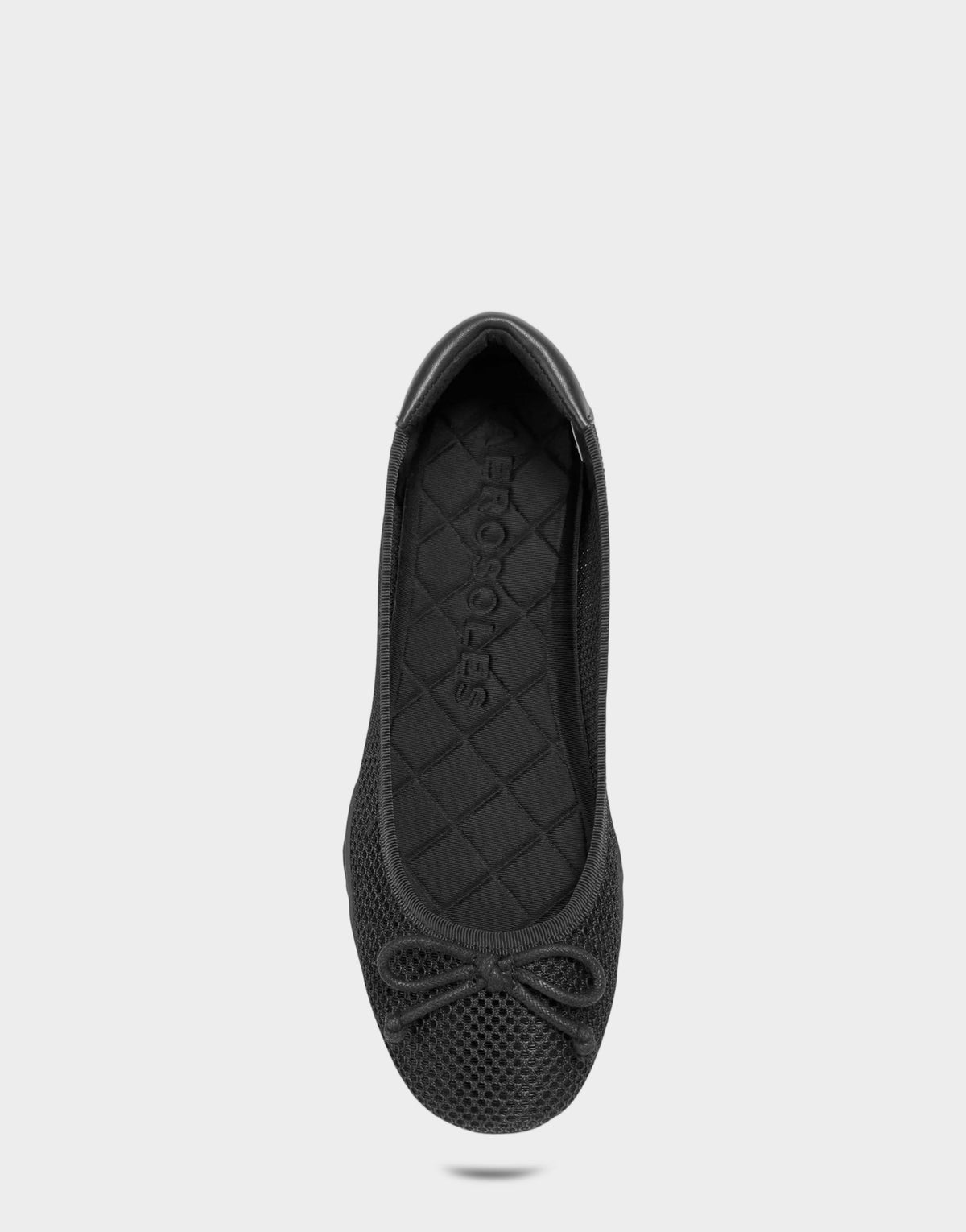 Comfortable Women's Sneakerina in Black Mesh | Aerosoles Shoes