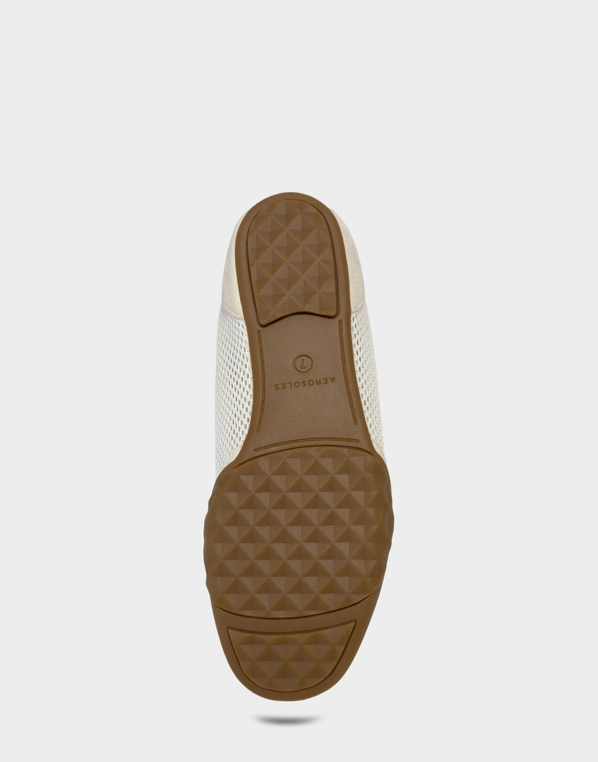 Comfortable Women's Sneaker in Cream Mesh/faux Suede | Aerosoles Shoes