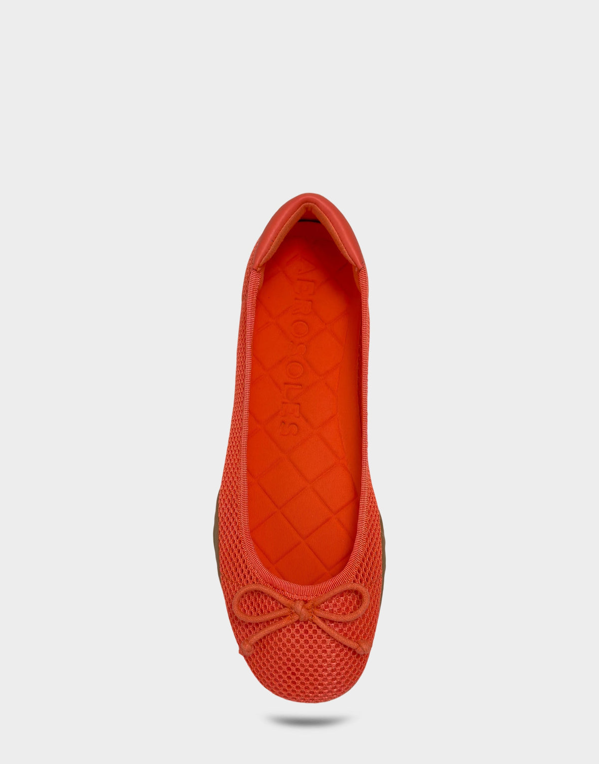 Comfortable Women's Sneakerina in Orange Mesh | Aerosoles Shoes