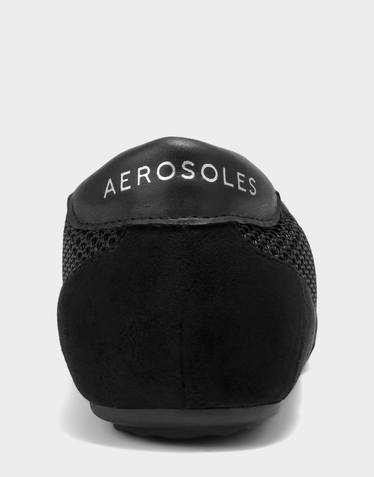 Comfortable Women's Sneaker in Black Mesh/faux Suede | Aerosoles Shoes
