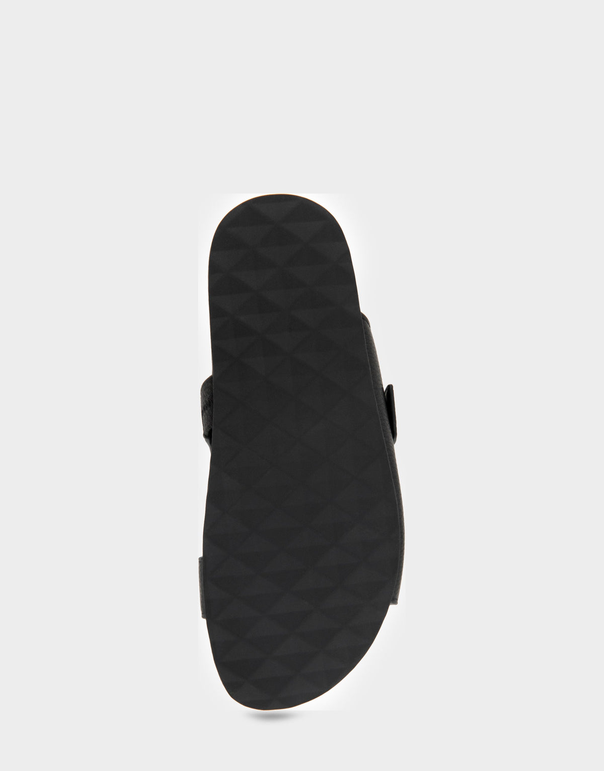 Comfortable Women's Footbed Sandals in Black Pebbled Leather | Aerosoles Shoes
