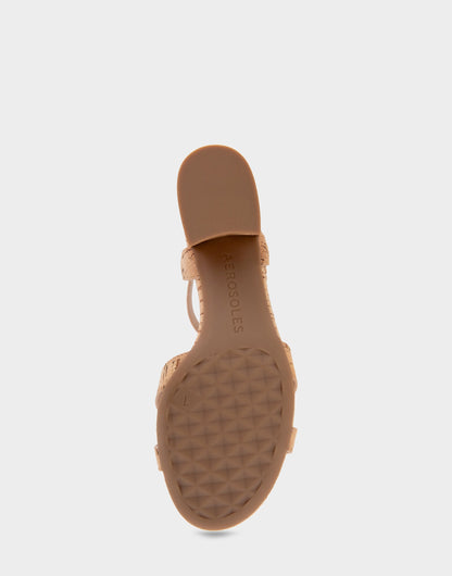 Comfortable Women's Dress Sandals in Natural Cork | Aerosoles Shoes