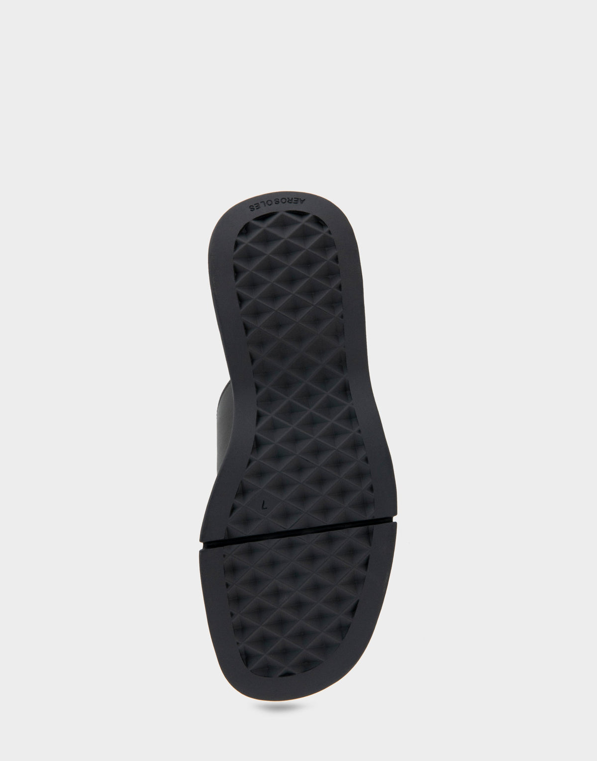 Comfortable Women's Walking Sandal in Black Leather | Aerosoles Shoes